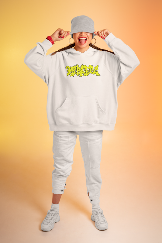 Mirific White Unisex Hoodie